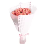 Букет из 35 кенийских персиковых роз