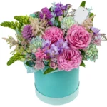 Цветы в коробке Любимая пора